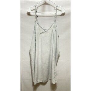 Abound Womens XL Spaghetti Strap Rayon Knee High Dress